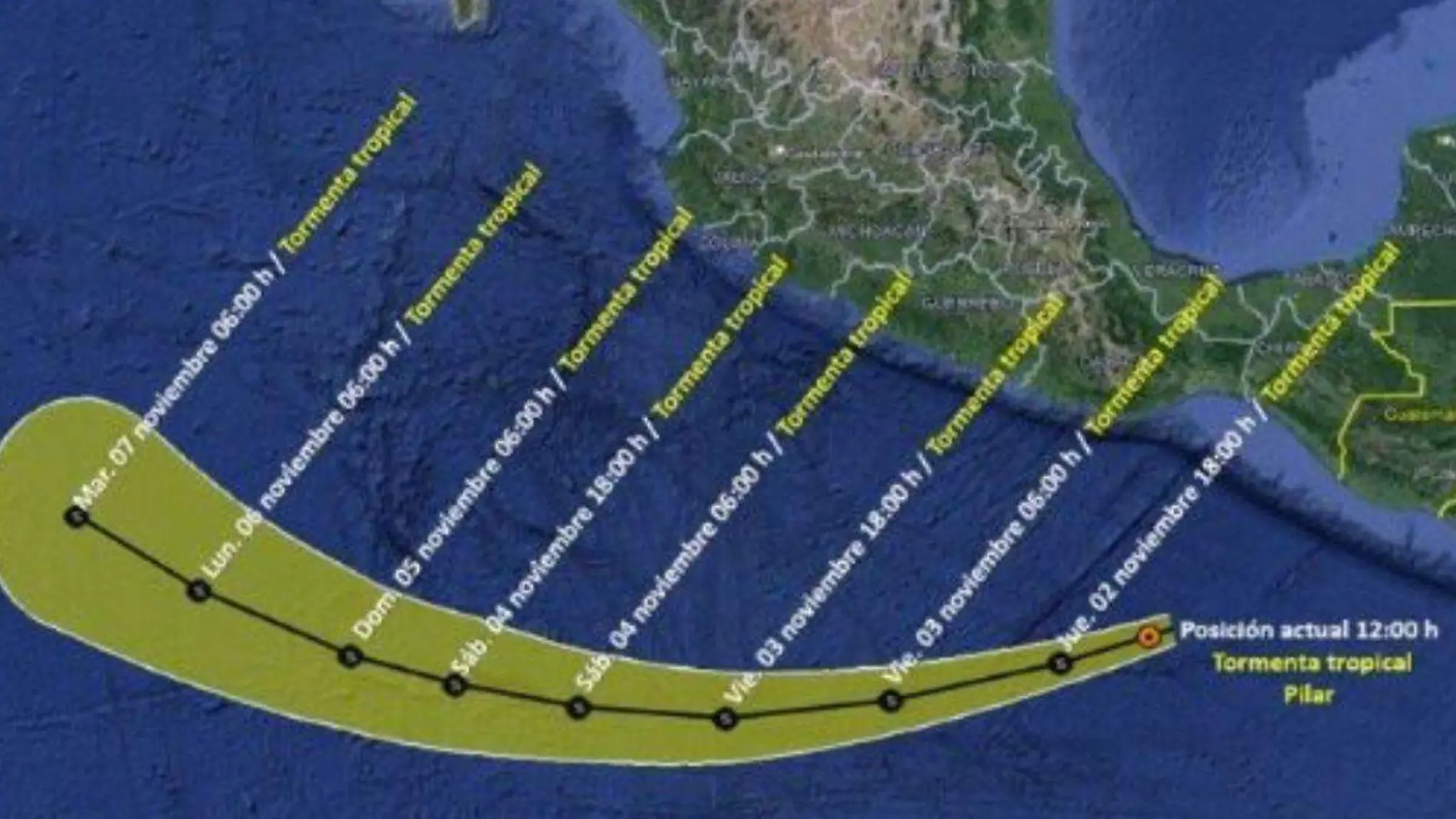 Tormenta tropical Pilar